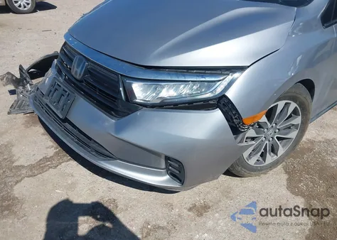 2022 Honda Odyssey Ex-L z USA, uszkodzony, nr VIN 5FNRL6H76NB002461